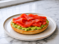 Avocado Smoked Salmon Bagels