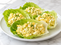 Creamy Egg Salad Lettuce Wraps