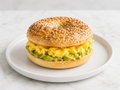 Guacamole Scrambled Egg Bagels