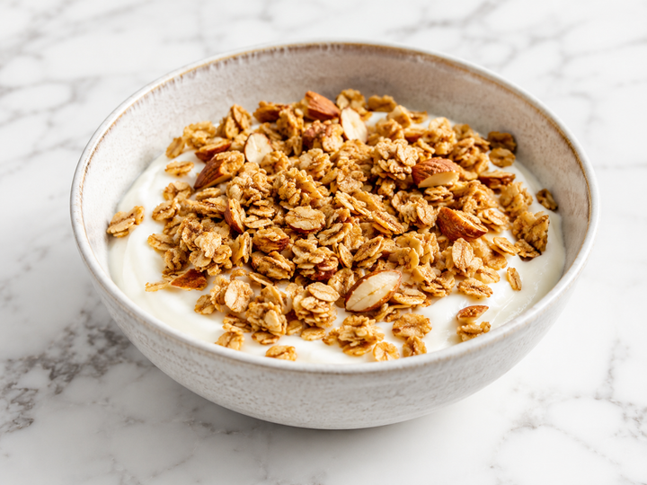 Vanilla Almond Granola Yogurt Bowl